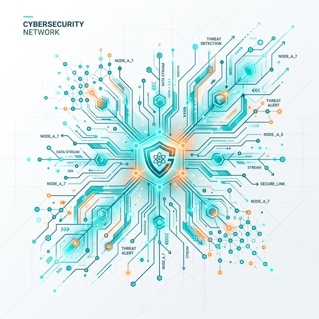 Cybersecurity Concept Graphic